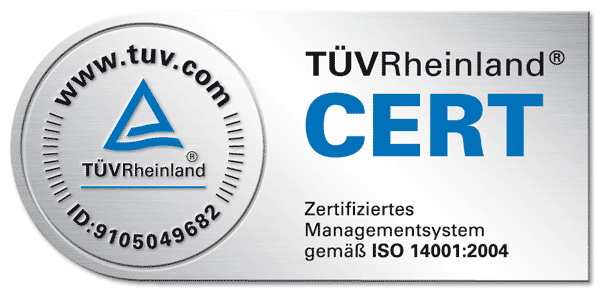 TÜV ISO 14001"